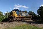 CSXT 476 Leads M426 out of Rockingham Jct. 